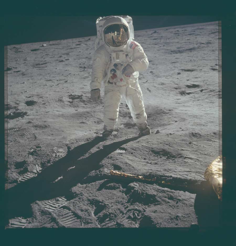 Apollo 11 — Buzz Aldrin, Sea of Tranquility